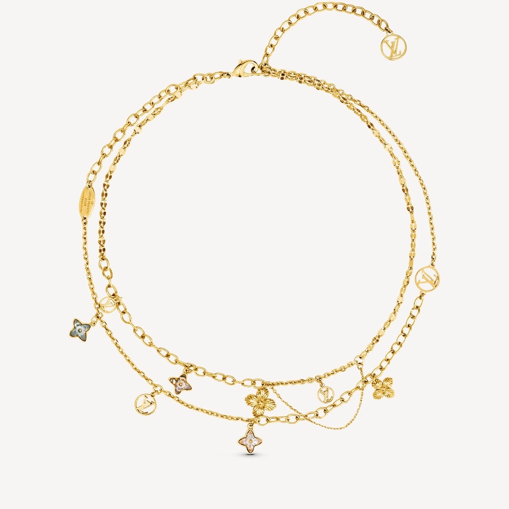 LV double layer necklace